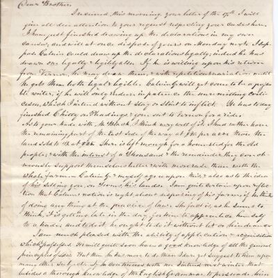Milton Sutliff to Flavel Sutliff