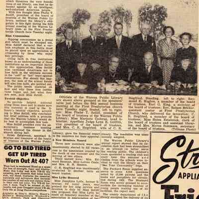Library's Role in Fight on Communism Citred by Miss Sutliff at 64th Annual Meet