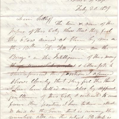 Joshua Reed Giddings to Flavel Sutliff