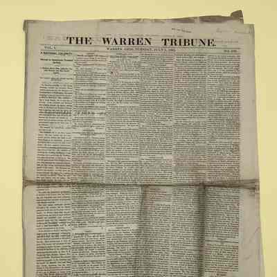 The Warren Tribune 07/05/1881