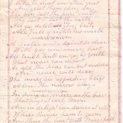 Compliments to Mrs. Sutliff