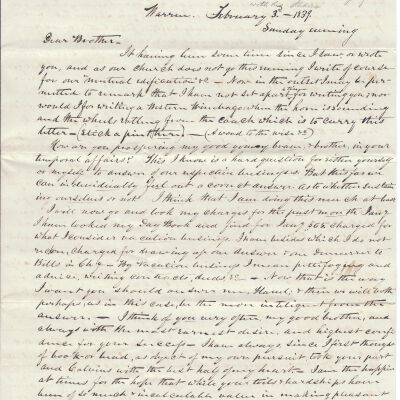 Milton Sutliff to Flavel Sutliff