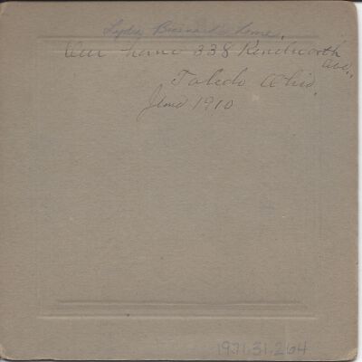1971.11.38 back: Copyright: The Sutliff Museum; Origformat: Artifact