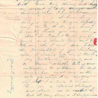 Samuel Plumb to Levi Sutliff