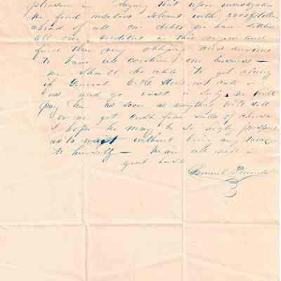 Samuel Plumb to Levi Sutliff