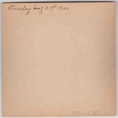 1971.11.35 back: Copyright: The Sutliff Museum; Origformat: Artifact