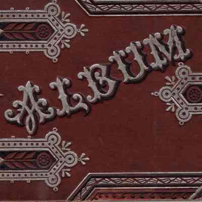 Clara Bear Autograph Book, 1880s