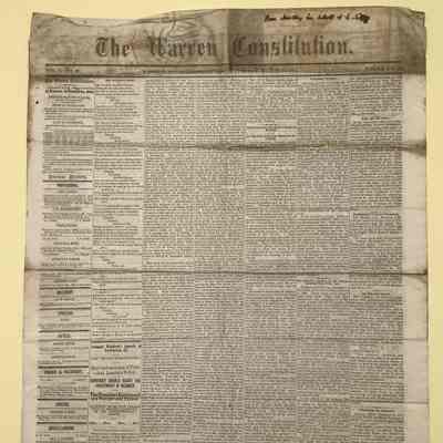 The Warren Constitution 03/29/1864