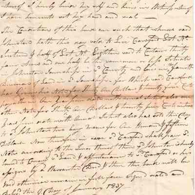 Walter Johnston to A.C. Sutliff