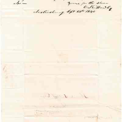 C.R. Howley to Flavel Sutliff