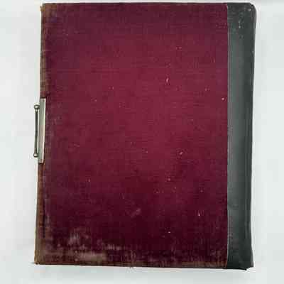 Back cover of album