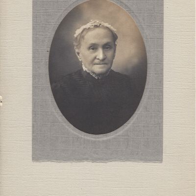 Phebe Lord Marvin Sutliff on Matte Board