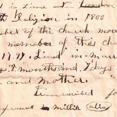 Transcription for Temperance Miller