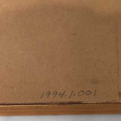 Copyright: The Sutliff Museum; Origsize: 10.5 x 14; Origformat: Artifact