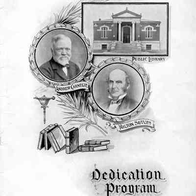 Warren Public Library Dedication Program