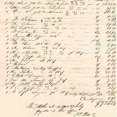 Messers S & R Plumb New York July 27 1840