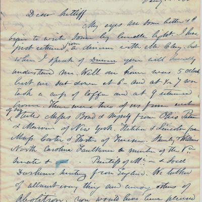 Joshua Reed Giddings to Flavel Sutliff
