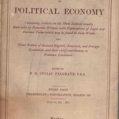 Dictionary of Political Economy