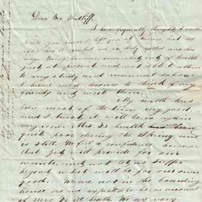 HW Fairfield to Levi Sutliff