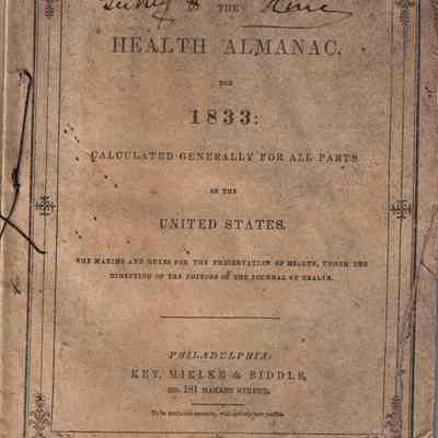 The Health Almanac,1833