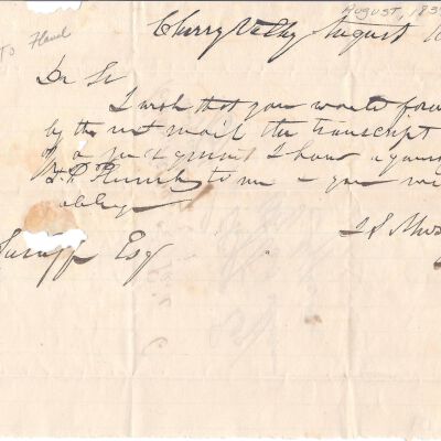 Request for Transcript