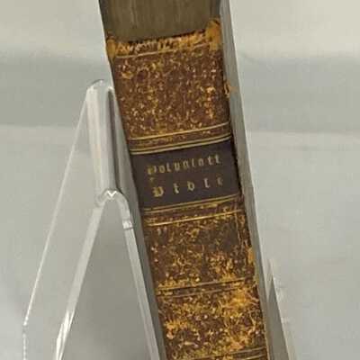 FIC 2015.02 Spine: Copyright: The Sutliff Museum; Origsize: 3 3/8 x 5 3/8 inches; Origformat: Artifact; Resolution: 300 dpi