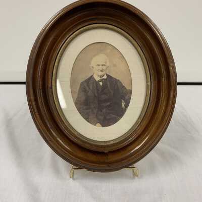 Framed Photograph of Captain Joseph Marvin