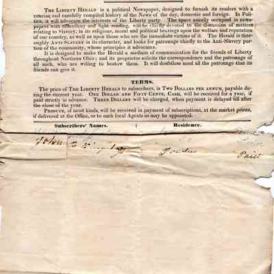 The Liberty Herald Subscription