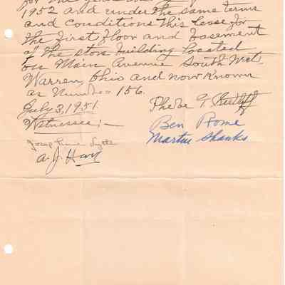 Expansion Rome and Shank 1951