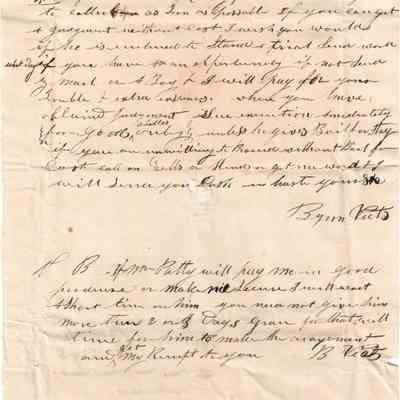 R. Veets to A.C. Curtis