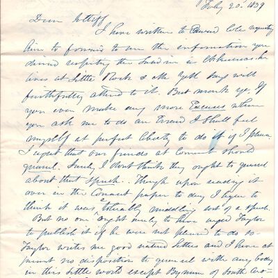 Joshua Reed Giddings to Flavel Sutliff