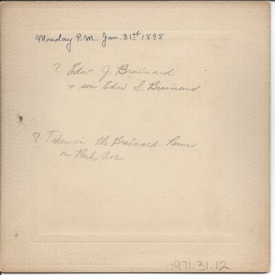 1971.11.12 back: Copyright: The Sutliff Museum; Origformat: Artifact