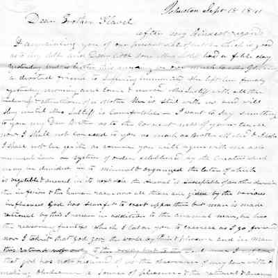 Levi Sutliff to Flavel Sutliff