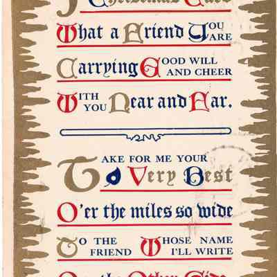 Jolly Little Christmas Card