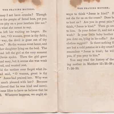 1971.8.1 pages 6 and 7: Copyright: Sutliff Museum; Origsize: 3 3/8 x 5 3/8 inches; Origformat: Artifact; Resolution: 300 dpi