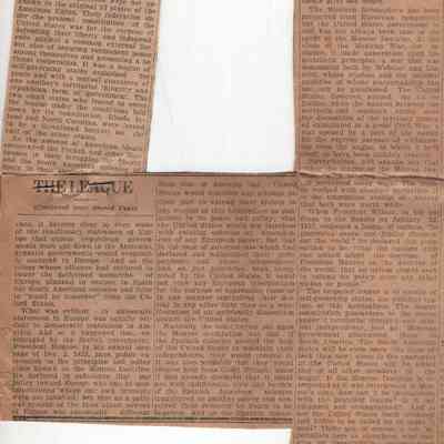 The League and the Monroe Doctrine