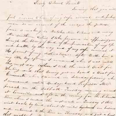 Samuel Harvey Sutliff to Samuel and Ruth Sutliff