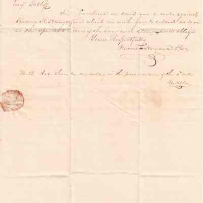 Morris Howard to A.C. Sutliff