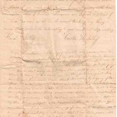 Flavel and Curtis H Sutliff to Samuel and Plumb Sutliff