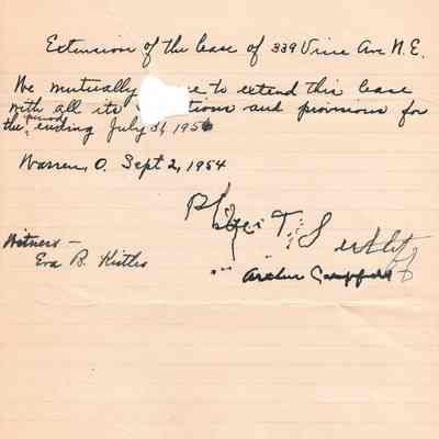 Extension of Lease Sutliff Caulfield