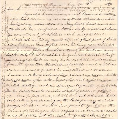 Milton Sutliff to Flavel Sutliff
