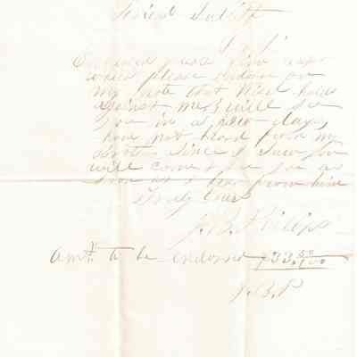 J.B. Phillips to Levi Sutliff