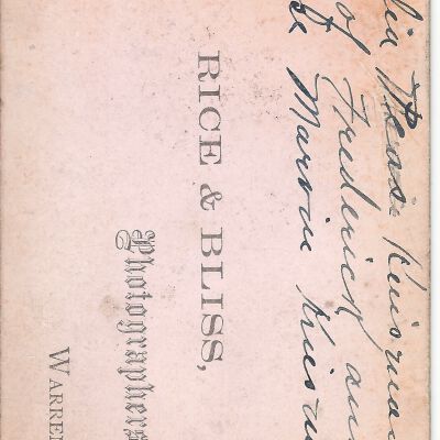 2016.13.5 back: Copyright: The Sutliff Museum; Origformat: Artifact