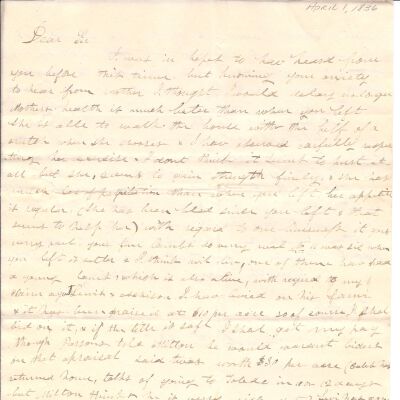 Calvin Sutliff to Flavel Sutliff