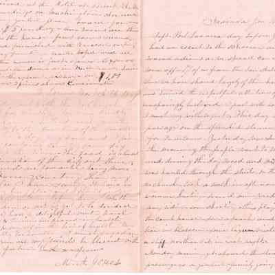 M. A. Jones to Levi Sutliff