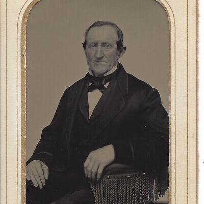 Unidentified Man Tin Type