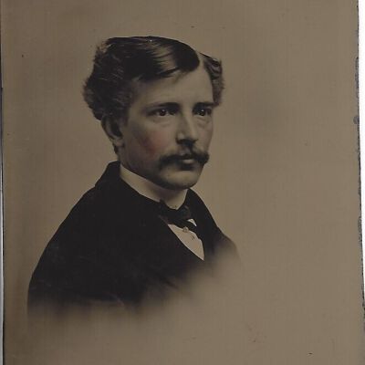 Unidentified Man Tin Type
