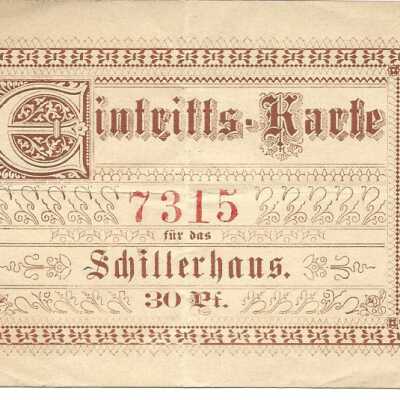 Ticket to Schillerhaus