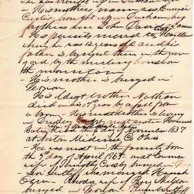 Ancestors of James C. Sutliff