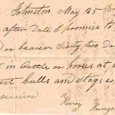 Henry Hungerford on C. Hungerford